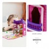 DRESSOOS Chambre De Jouet Rêve Maison De Poupée Playset Grande Maison De Poupée pour Enfants Princesse Maison De Poupée avec 