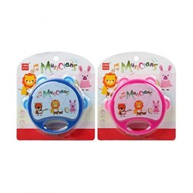 BigBuy Kids - Tambourin, Multicolore S1131435 