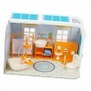 ifundom 1 Ensemble Maison De Poupée Jouets Miniature Maison Meubles Salle De Bains Lavabo Mini Meubles Modèle Jouet Salle De 