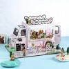 Jeanoko Kit de Maison de Poupée Miniature Bricolage 1:24 échelle Maison de Poupée Puzzle Jouet pour la Fête à la Maison Diver