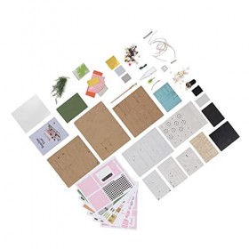 Jouet de Puzzle, améliorer la capacité Kit de Maison de poupée Miniature à léchelle 1:24 pour la fête