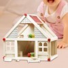 Oshhni Maison de poupée pour Enfants, Bricolage, Kits Miniatures, Cadeau, Ensemble de Jeu en Bois, poupée en Bois, Jeu de Sim