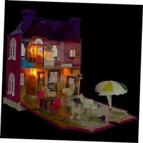 YunYe Kit Maison Miniature  Mini Maison de poupée en Bois 3D avec