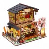Yongirl Maison de poupée miniature DIY Kit Créatif avec Meubles pour Cadeau romantique Saint-Valentin