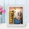 Maison de poupée bricolage, Kit de maison chaude de conception de cadre photo avec meubles, cadeaux danniversaire parfaits p