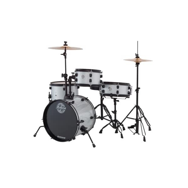 Ludwig lc178 x Pocket Kit White Sparkle – Set de batterie