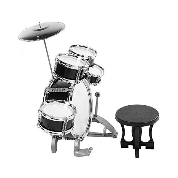 wosume Kids Jazz Drum Set, Kids Drum Set Instrument de Musique éducatif Jouet pour stimuler la créativité des Enfants, pour 1