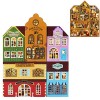 TOPBSFARNY Kit de 6 pièces pour maison de poupée à monter soi-même, paysage miniature, collection miniature, puzzle en bois 3