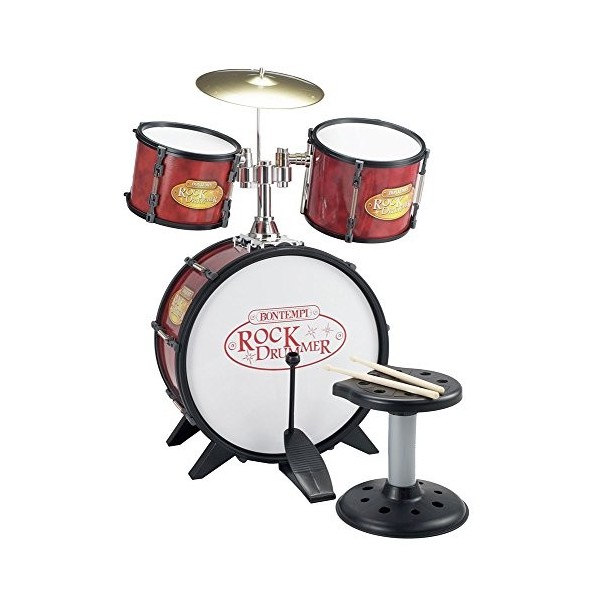 Bontempi Set Tambour avec Tabouret