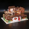 loensy de Fabrication de Maison de Poupées en Bois Miniature Bricolage-Maison de Poupée