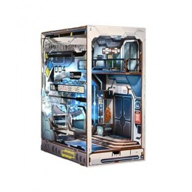 F Fityle Kits de Maison de poupée Miniatures DIY, Puzzle en Bois 3D, Artisanat Fait à la Main pour Adolescents garçons, Cadea