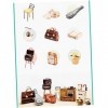 Toyvian Modèle De Maison Miniature Bricolage Modèle De Maison en Bois Maison De Poupée Mini Maison Kit Faites-Le Vous-Même As