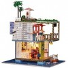 Bricolage Miniature Chambre Ensemble-Bois Artisanat Construction Kit-modèle en Bois Construction Jouets-Mini Maison de poupée