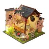 Abaodam Maison De Poupée Modèle Miniature Maison Miniature Chambre Kit Miniature Kits Playset Décor À La Maison Meubles Puzzl