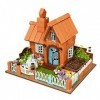 Raxove Kit Miniature de Maison de poupée - Kits de Construction de Maisons Miniatures pour Enfants - Accessoires de Meubles d
