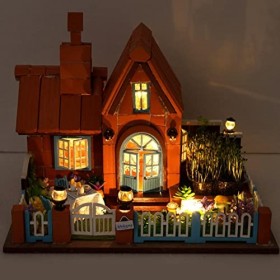 Raxove Kit Miniature de Maison de poupée - Kits de Construction de Maisons Miniatures pour Enfants - Accessoires de Meubles d