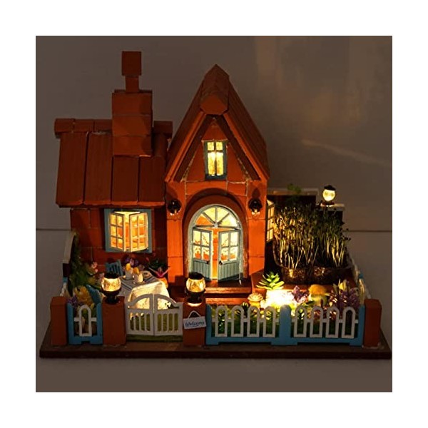 Raxove Kit Miniature de Maison de poupée - Kits de Construction de Maisons Miniatures pour Enfants - Accessoires de Meubles d