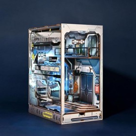 Harilla Bricolage Cabine Maison Puzzles décor à la Maison 3D en Bois Puzzle Construction Puzzles Artisanat Fait à la Main Mai