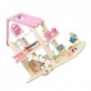 Toyvian 1Pc Jouets De Maison De Poupée Puzzle en Bois Jouets Éducatifs pour Enfants Miniatures Jouet À Thème Chambre Cadeau D