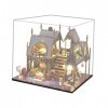 Generic Kits Miniatures de Maison de Poupée, Bricolage, Artisanat, Puzzles 3D pour Enfants, Cadeau danniversaire