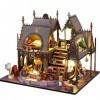 Generic Kits Miniatures de Maison de Poupée, Bricolage, Artisanat, Puzzles 3D pour Enfants, Cadeau danniversaire