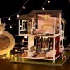 Maison de poupée Miniature, Mini Maison de poupée à 360 degrés pour la Collection daffichage à Domicile pour Offrir en Cadea