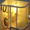 RMENGZHOUXI Chambre Miniature en Bois DIY avec Cache-Poussière/Lumière/Accessoires Kit de Maison de Poupée Miniature Kit de M