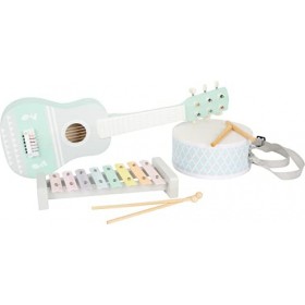 Small Foot 11685 Set Pastel, Instruments de Musique à Trois partitions, à partir de lâge de 3 a Toys, Grise