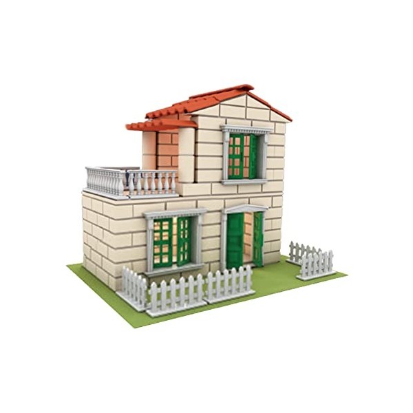 Oshhni Kit de Construction de Mini Maison de Bricolage de Simulation, Jouet éducatif de Briques pour des Filles dâge préscol