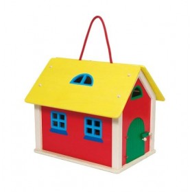 Goki - 51916 - Maison de Poupée - Valise Ferme avec Accessoires et Animaux