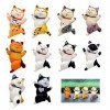 XiXiRan Miniature Chat*10, Figurines de Chat Réalistes, Figurines danimaux de Chat, Chat Miniature Figurine, Mini Figurine O