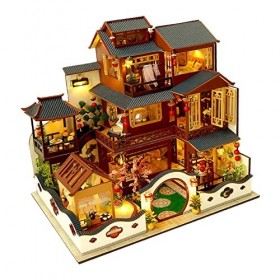 Colcolo Kit de Bricolage avec des Meubles Décoration de Maison Décorative Oeuvre Miniature Chambre Créative