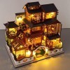 Colcolo Kit de Bricolage avec des Meubles Décoration de Maison Décorative Oeuvre Miniature Chambre Créative