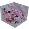 Kits de Maison 3D DIY Dollhouse Miniature Kit Assemblé Bâtiment Modèle Jouets Creative Valentin Cadeaux Danniversaire Cadeau