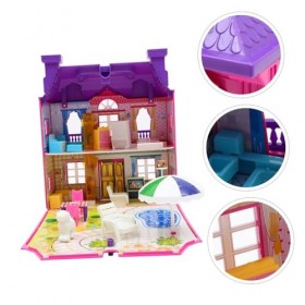 ibasenice Salle De Jouets Miniature Maison Enfants Jouet Musical Jouets pour Nourrissons Enfants Jouets Enfants Playset Jouet