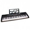 Bontempi- Clavier 61 Touches avec Pied, 16 6125, L94cm x W31cm x D90cm