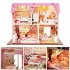 Poupée en Bois Bricolage Kit Jouets Miniatures pour Les Cadeaux danniversaire Vacances