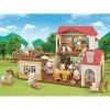 Sylvanian Families 5302 Maison de ville avec lumière - Maison de poupée, multicolore