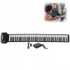 88 touches Roll-up Piano Piano électrique Clavier Silicone Roll Up Piano Claviers Piano pédagogique Anglais 88Keys 