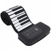 88 touches Roll-up Piano Piano électrique Clavier Silicone Roll Up Piano Claviers Piano pédagogique Anglais 88Keys 