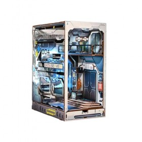 Milageto Kits de Maison de poupée Miniatures, Bricolage, Salle créative, Puzzle 3D en Bois avec lumière, Jouets de Constructi