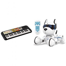 Yamaha PSS-F30 – Clavier Mini Touches – Clavier dinitiation léger et Portable pour Enfants et débutants – Noir & Lexibook- P