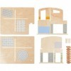 HABA 305638 Little Friends – City Villa Dollhouse- Quick and Easy Slide Together Assembly, no Tools Required-for Ages 3 and U