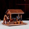 ShXiXJ Maisons de Maison de PoupéE Miniature en Bois Porte-Stylo et éTui à Cartes Ornement Taille：18.5 * 14 * 14cm 