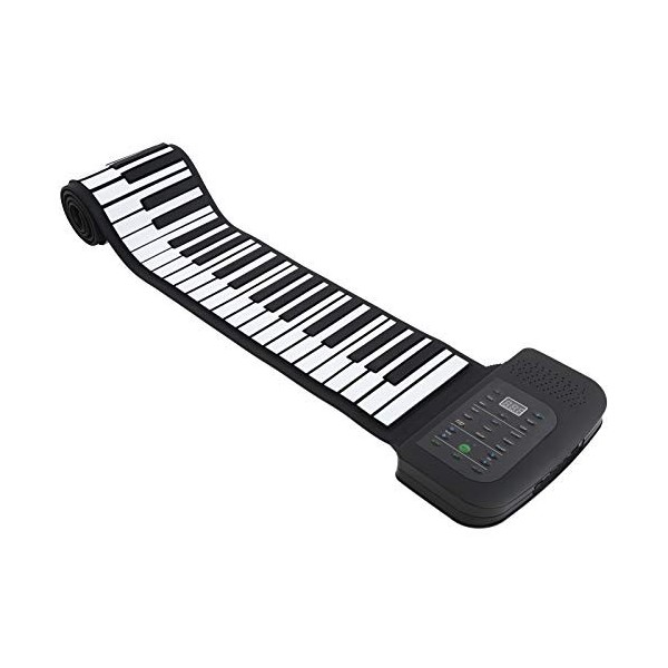 Roll-Up Piano, Silicone 88 touches Piano électrique Clavier Hand Roll Piano Cristmas cadeau danniversaire 88 Keys 