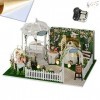 Kit de meubles miniatures en bois 3D pour maison de poupée - Modèle de construction - Simulation de mariage - Échelle 1:24 av