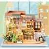 Kits de Maison Bricolage Salle Miniature Set-Woodcraft Construction Kit Modèle bâtiment en bois Set-Mini Maison artisanat Les