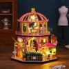 Miniature Dollhouse House Kit Art House DIY Cottage pour