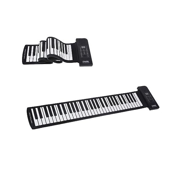 Piano numérique pliable multifonctionnel, clavier électronique