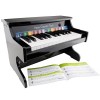 New Classic Toys Instrument de Musique pour débutants Piano Électronique Noir - 25 touches